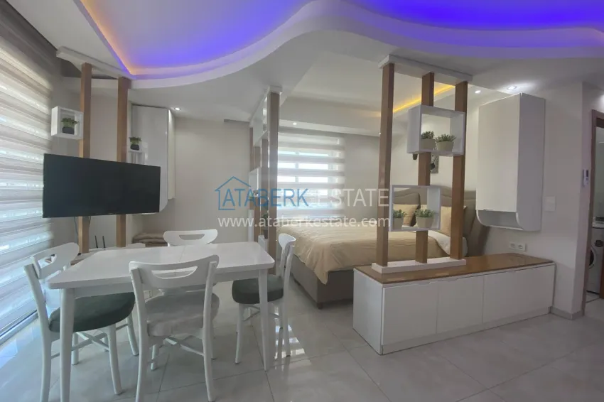 Purchase Studio in Alanya, Mahmutlar — first coastline, furnished and with sea views 2