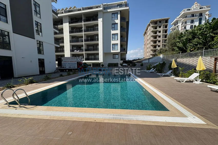 New 1+1 apartment in Mahmutlar, Alanya — new building with mountain views 2 
