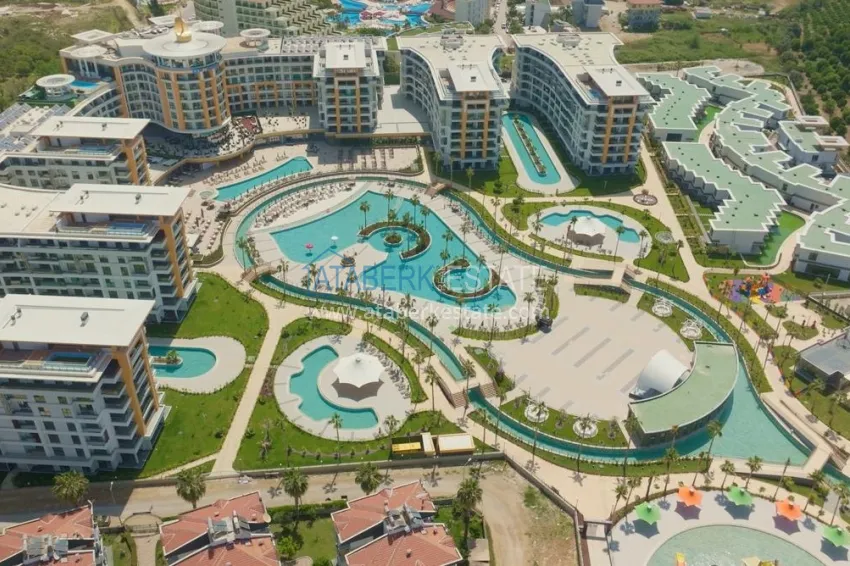 1+1 apartment in Alanya, Turkler district — 85 m², primary property in a five-star resort 4 