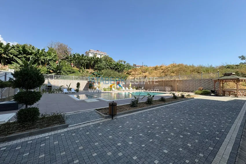 New 1+1 apartment in Mahmutlar, Alanya — new building with mountain views 4 