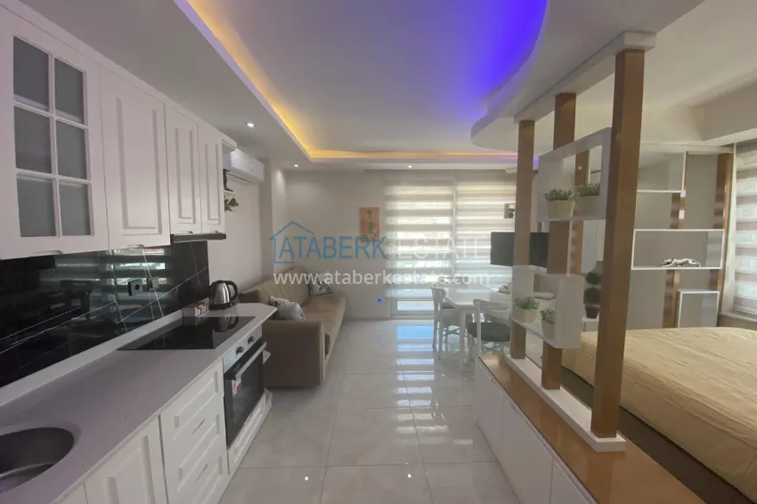 Purchase Studio in Alanya, Mahmutlar — first coastline, furnished and with sea views 7
