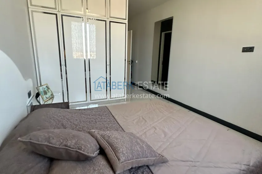 Purchase  2+1 apartment with panoramic view and partially furnished — Alanya, Mahmutlar 14 