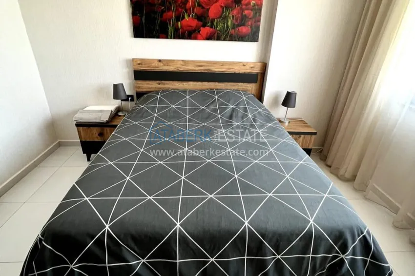 Purchase Furnished 1+1 apartment in Mahmutlar, Alanya — sea view, complex with hotel infrastructure 7 