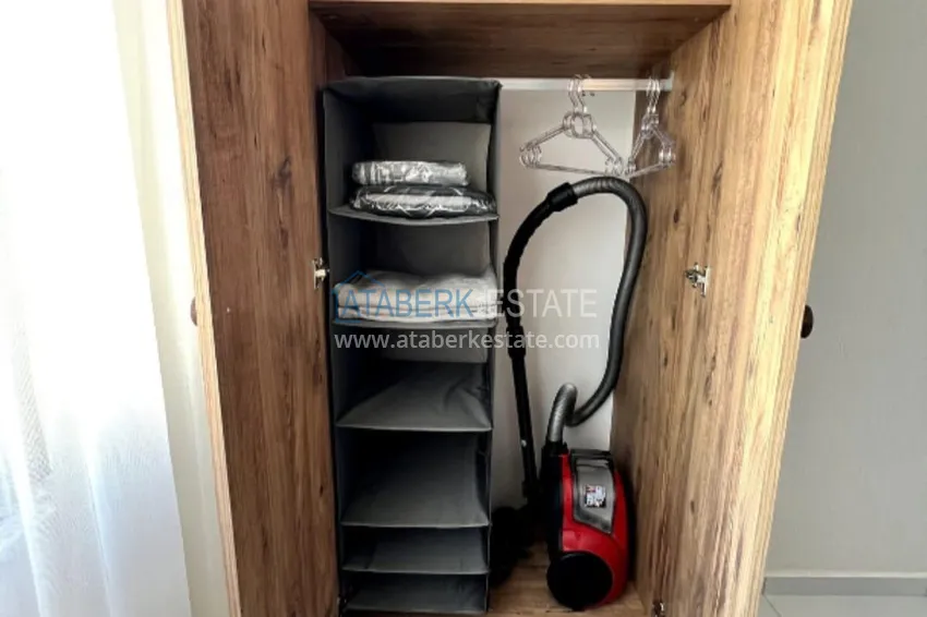 Purchase Furnished 1+1 apartment in Mahmutlar, Alanya — sea view, complex with hotel infrastructure 8 