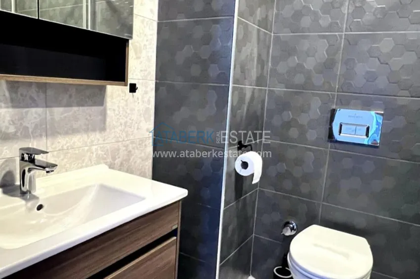 Purchase Furnished 1+1 apartment in Mahmutlar, Alanya — sea view, complex with hotel infrastructure 9 