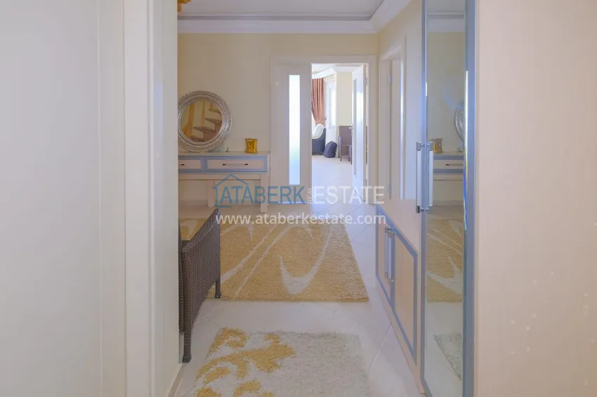 Purchase Real estate for a residence permit! Duplex in Alanya - Cikcilli district, furnished and with sea view 1 