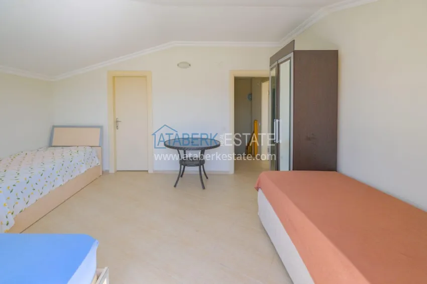 Purchase Real estate for a residence permit! Duplex in Alanya - Cikcilli district, furnished and with sea view 11 