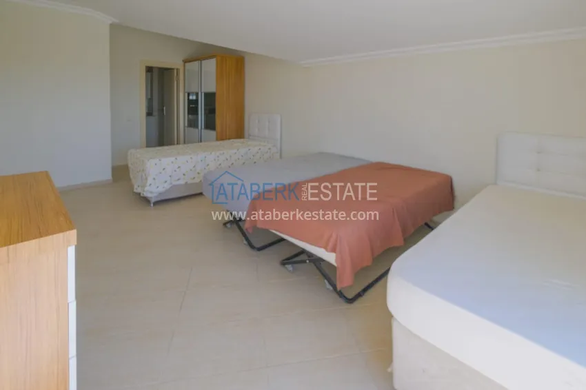 Purchase Real estate for a residence permit! Duplex in Alanya - Cikcilli district, furnished and with sea view 14 