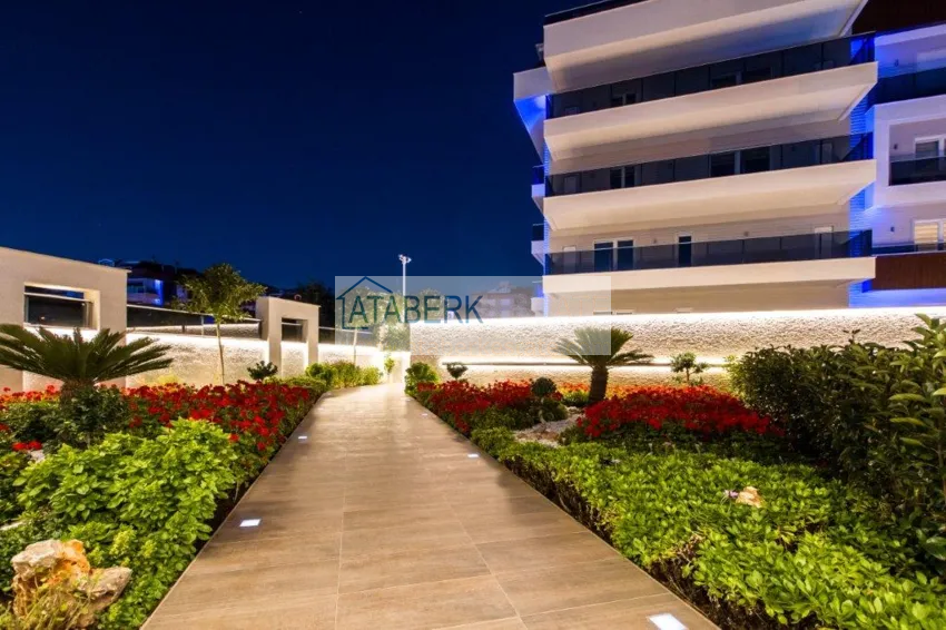 Furnished 2+1 apartment in Alanya, Oba district is a comfortable option, suitable for a residence permit  14 