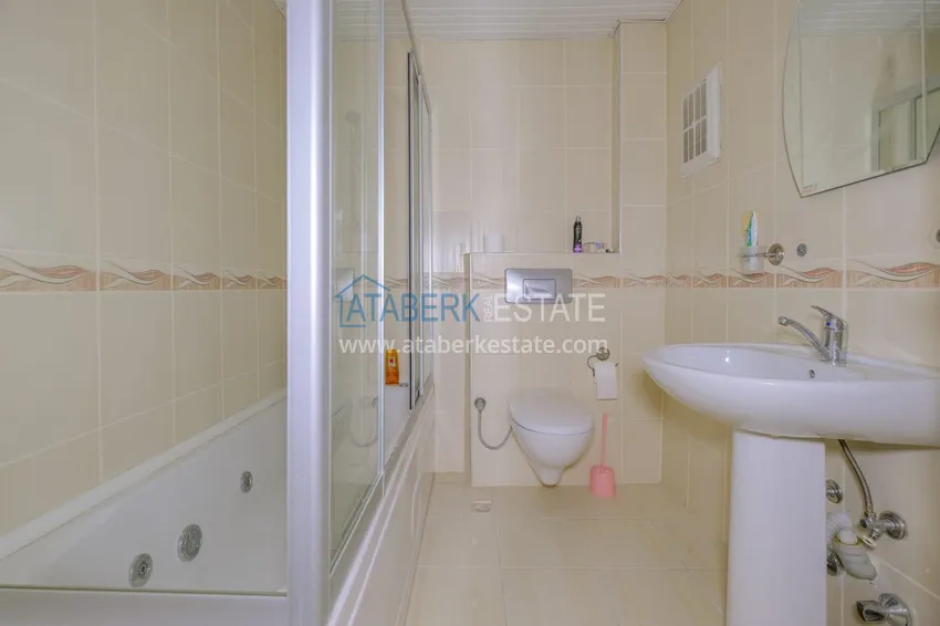 Purchase Real estate for a residence permit! Duplex in Alanya - Cikcilli district, furnished and with sea view 17 