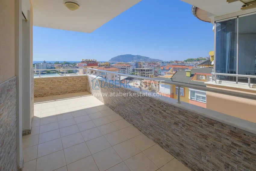Purchase Real estate for a residence permit! Duplex in Alanya - Cikcilli district, furnished and with sea view 18 