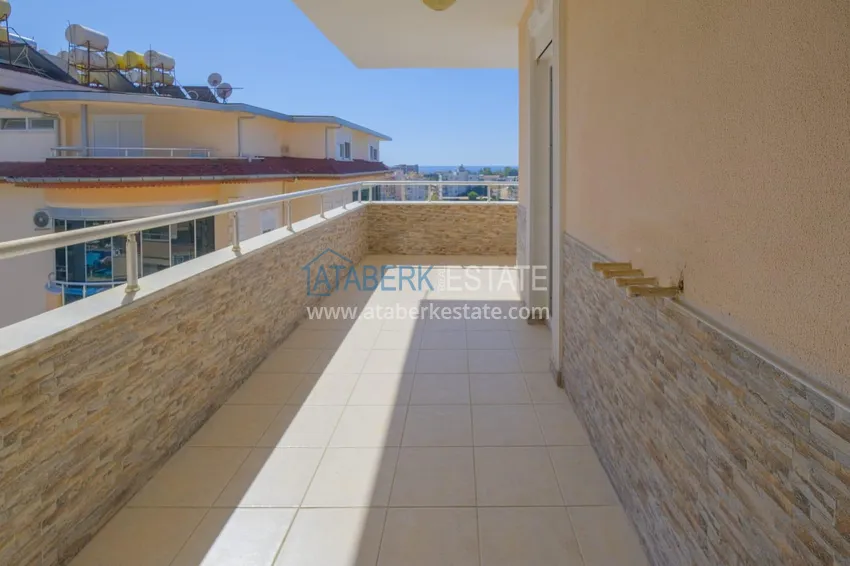 Purchase Real estate for a residence permit! Duplex in Alanya - Cikcilli district, furnished and with sea view 19 