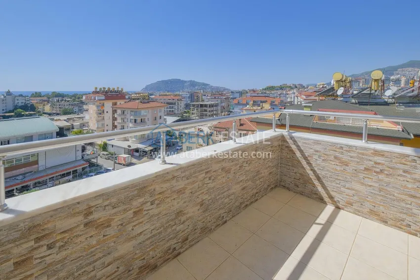 Purchase Real estate for a residence permit! Duplex in Alanya - Cikcilli district, furnished and with sea view 20 