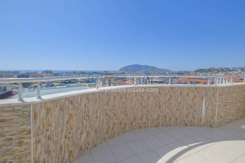 Purchase Real estate for a residence permit! Duplex in Alanya - Cikcilli district, furnished and with sea view 21 