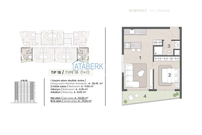Buy cheap Investment property in Antalya — apartments from the developer, with a short-term rental license 3 
