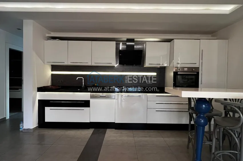 Purchase  Furnished 2+1 apartment in Alanya, Oba district is a comfortable option, suitable for a residence permit  4 