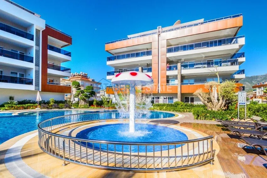 Furnished 2+1 apartment in Alanya, Oba district is a comfortable option, suitable for a residence permit  7 