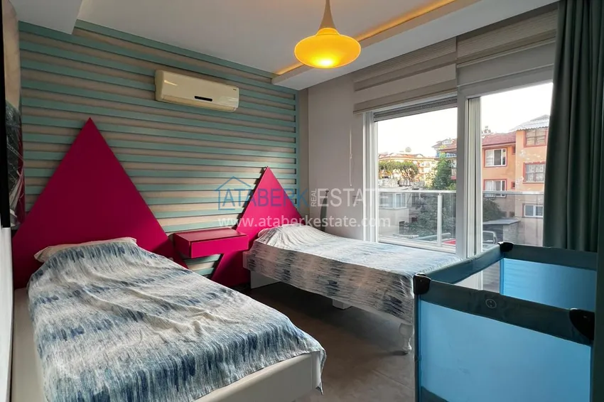 Purchase  Furnished 2+1 apartment in Alanya, Oba district is a comfortable option, suitable for a residence permit  7 