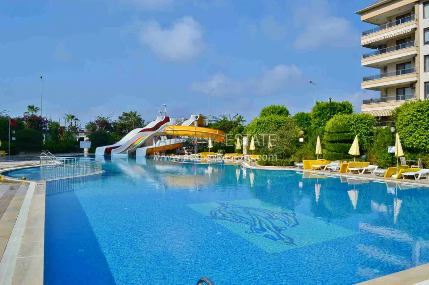 Luxury 3+1 apartment on the first line in Tosmur, Alanya — linear layout, furniture, sea view 9 