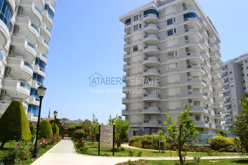 Luxury 3+1 apartment on the first line in Tosmur, Alanya — linear layout, furniture, sea view 15 