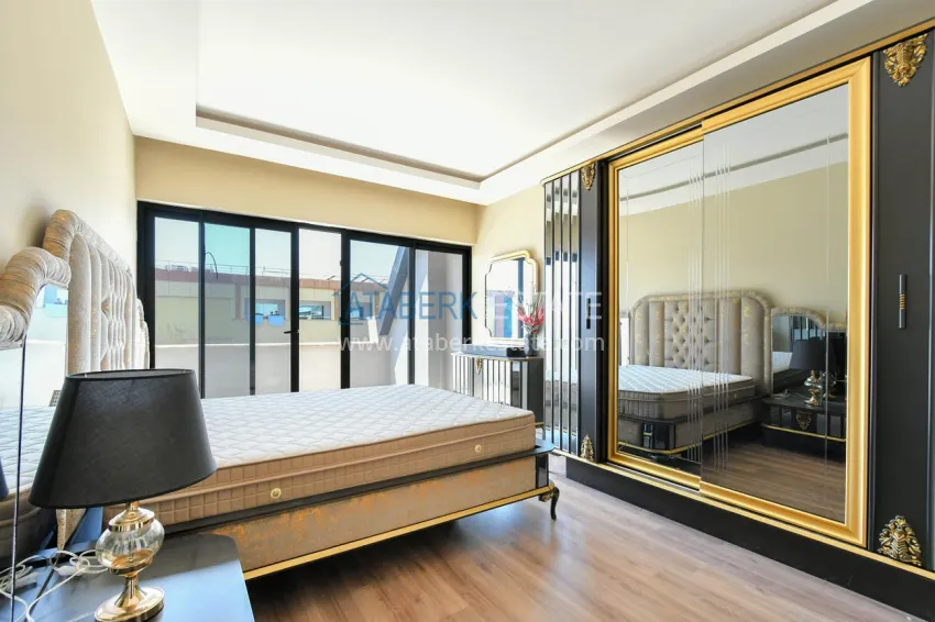 Purchase 3+1 penthouse duplex in Kargicak — turnkey, suitable for citizenship 17 