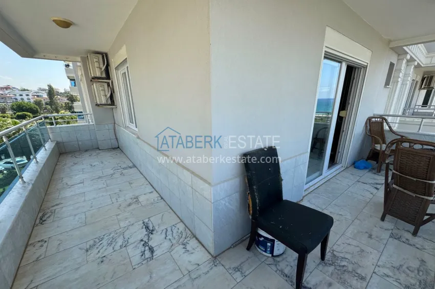 Purchase Luxury 3+1 apartment on the first line in Tosmur, Alanya — linear layout, furniture, sea view 26 