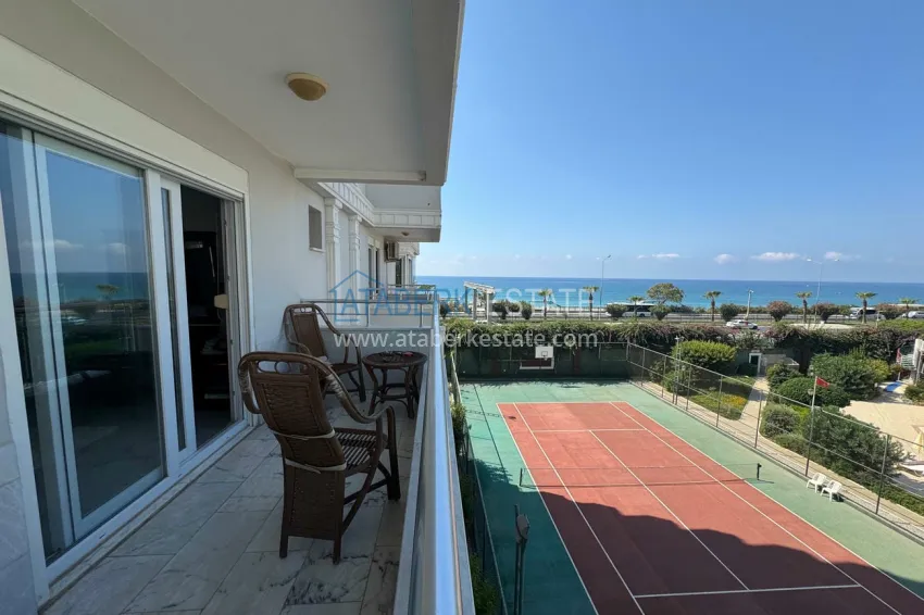 Purchase Luxury 3+1 apartment on the first line in Tosmur, Alanya — linear layout, furniture, sea view 28 