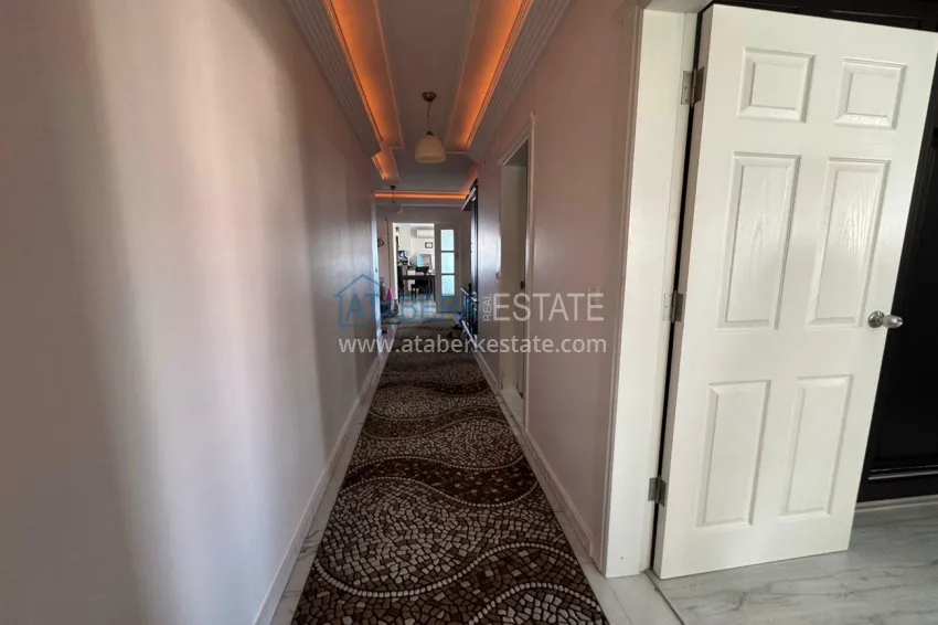 Purchase Luxury 3+1 apartment on the first line in Tosmur, Alanya — linear layout, furniture, sea view 2 