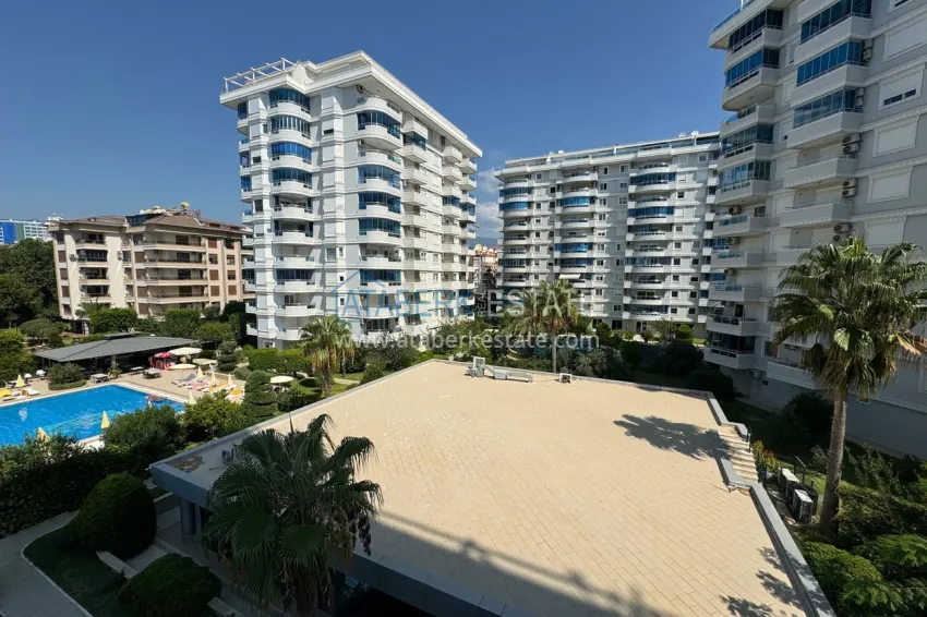 Purchase Luxury 3+1 apartment on the first line in Tosmur, Alanya — linear layout, furniture, sea view 30 