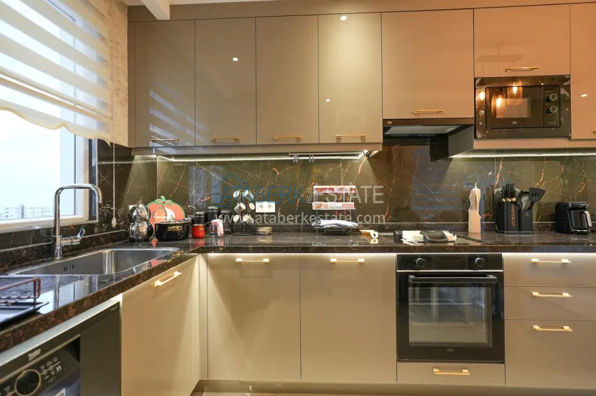 Purchase Elite turnkey penthouse duplex in Mahmutlar — from the developer, with installments up to 3 years 38