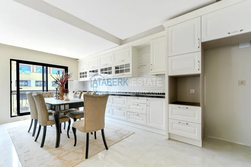 Purchase 3+1 penthouse duplex in Kargicak — turnkey, suitable for citizenship 6 