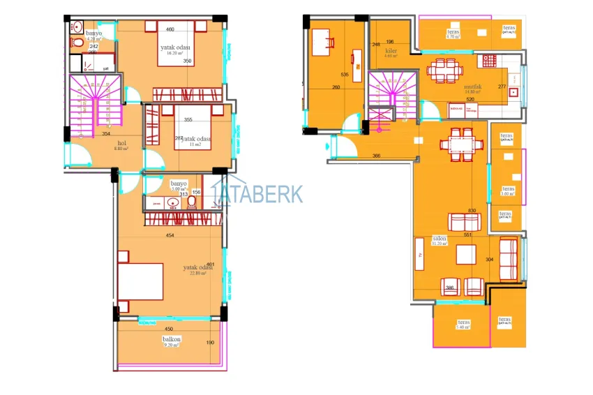Buy cheap Elite turnkey penthouse duplex in Mahmutlar — from the developer, with installments up to 3 years 1