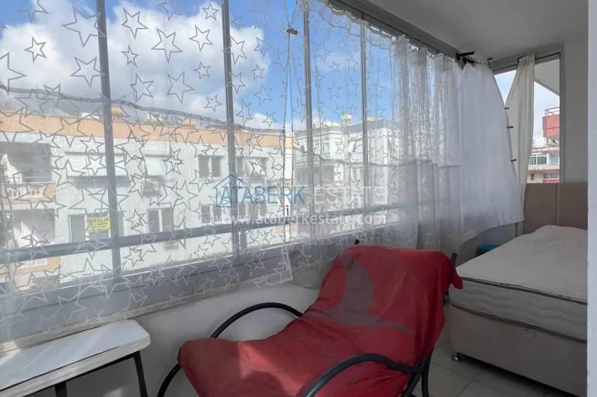 Purchase Furnished 1+1 apartment in Alanya — Cleopatra beach area, just 400 meters from the sea 11 