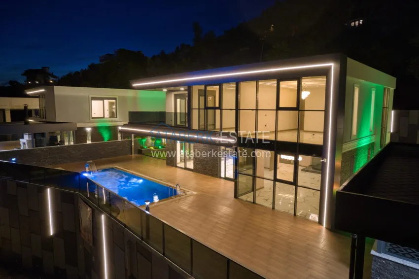 Luxury villa in Kestel, Alanya — modern design, panoramic views and full comfort 12 