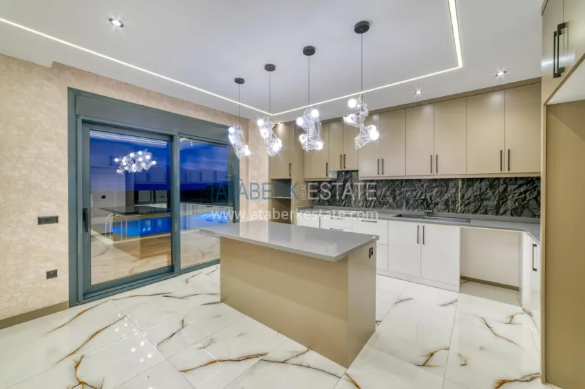 Purchase Luxury villa in Kestel, Alanya — modern design, panoramic views and full comfort 12 