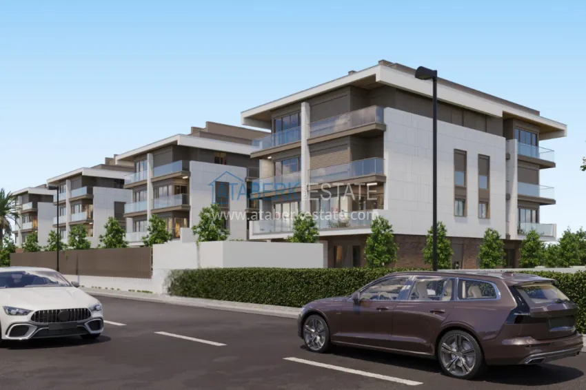 Real estate from a developer in Antalya — residential complex under construction in Konyaalti 13 