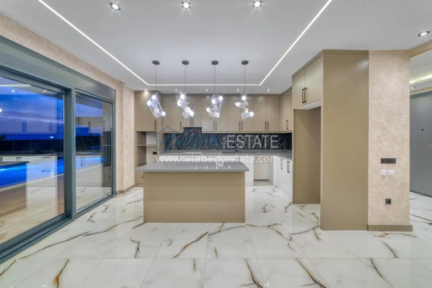 Purchase Luxury villa in Kestel, Alanya — modern design, panoramic views and full comfort 13 
