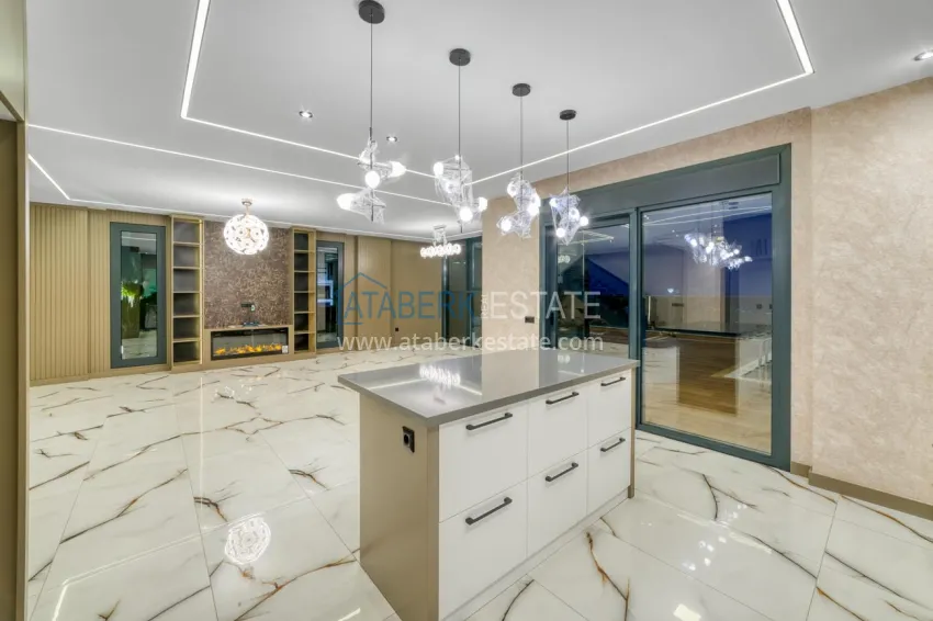Purchase Luxury villa in Kestel, Alanya — modern design, panoramic views and full comfort 14 