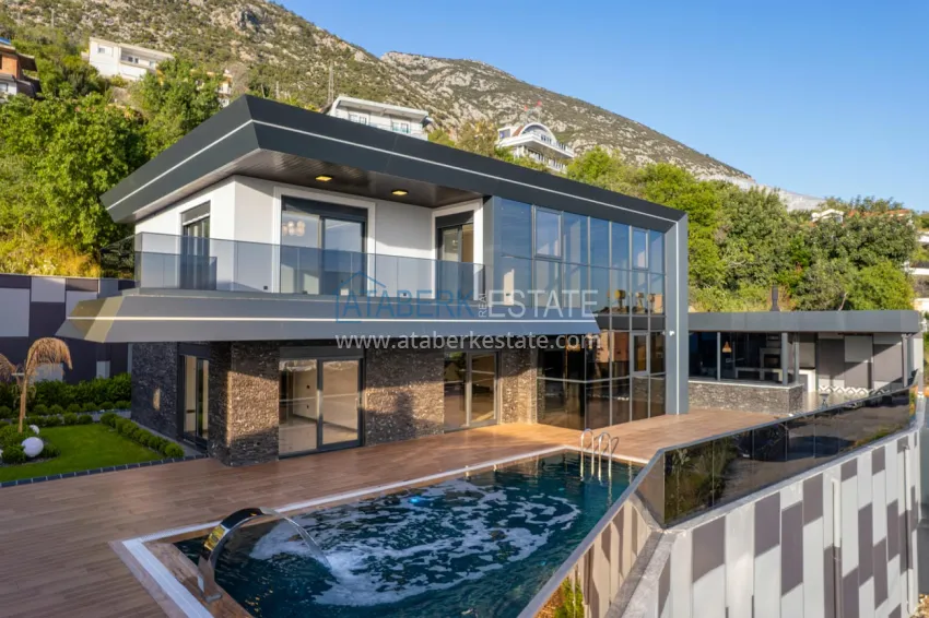 Luxury villa in Kestel, Alanya — modern design, panoramic views and full comfort 15 