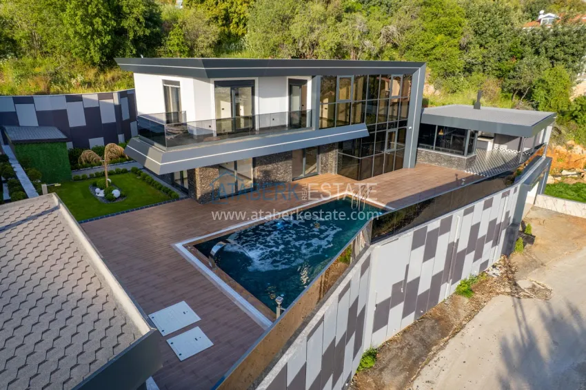 Luxury villa in Kestel, Alanya — modern design, panoramic views and full comfort 1 