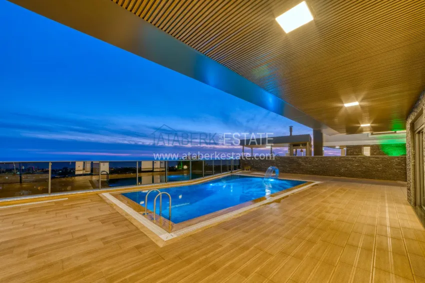 Luxury villa in Kestel, Alanya — modern design, panoramic views and full comfort 23 