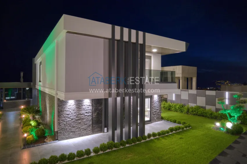Luxury villa in Kestel, Alanya — modern design, panoramic views and full comfort 24 