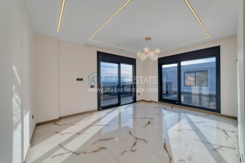 Purchase Luxury villa in Kestel, Alanya — modern design, panoramic views and full comfort 26 