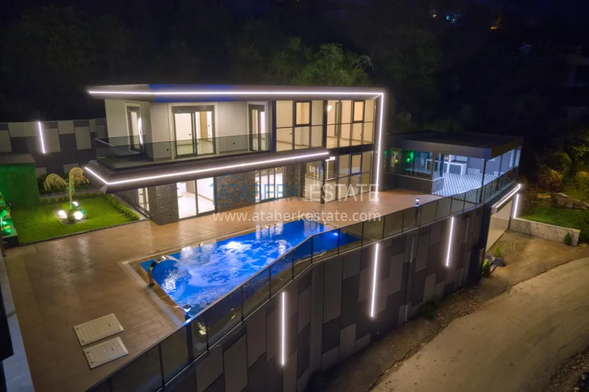 Luxury villa in Kestel, Alanya — modern design, panoramic views and full comfort 2 