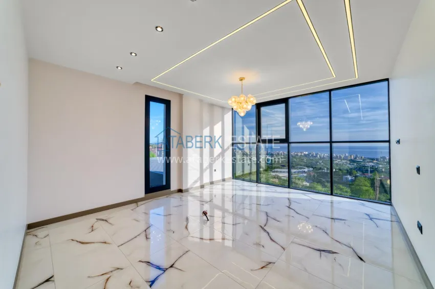 Purchase Luxury villa in Kestel, Alanya — modern design, panoramic views and full comfort 30 