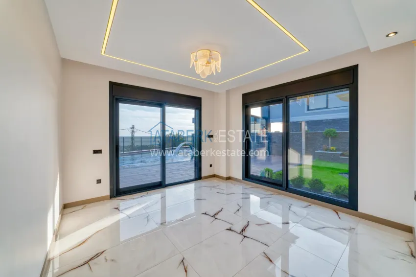 Purchase Luxury villa in Kestel, Alanya — modern design, panoramic views and full comfort 37 