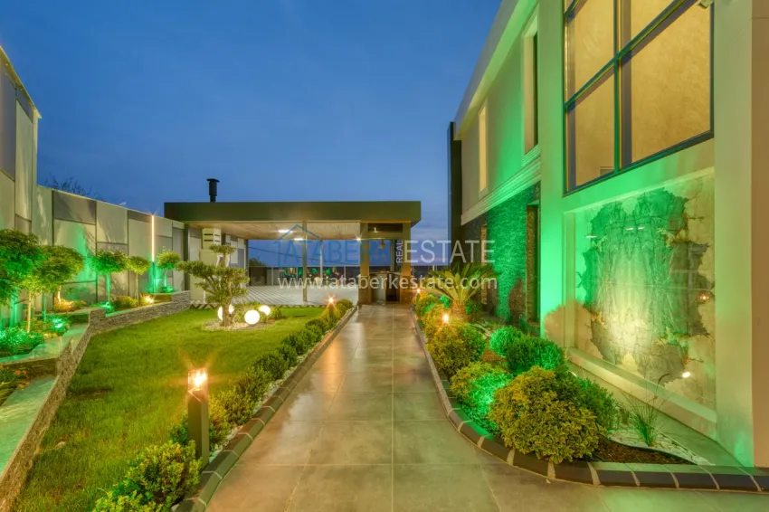 Luxury villa in Kestel, Alanya — modern design, panoramic views and full comfort 41 