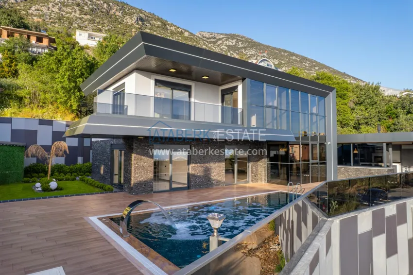 Luxury villa in Kestel, Alanya — modern design, panoramic views and full comfort 3 