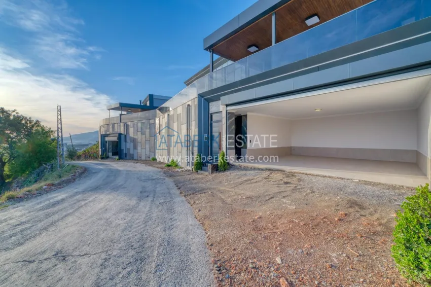 Luxury villa in Kestel, Alanya — modern design, panoramic views and full comfort 44 