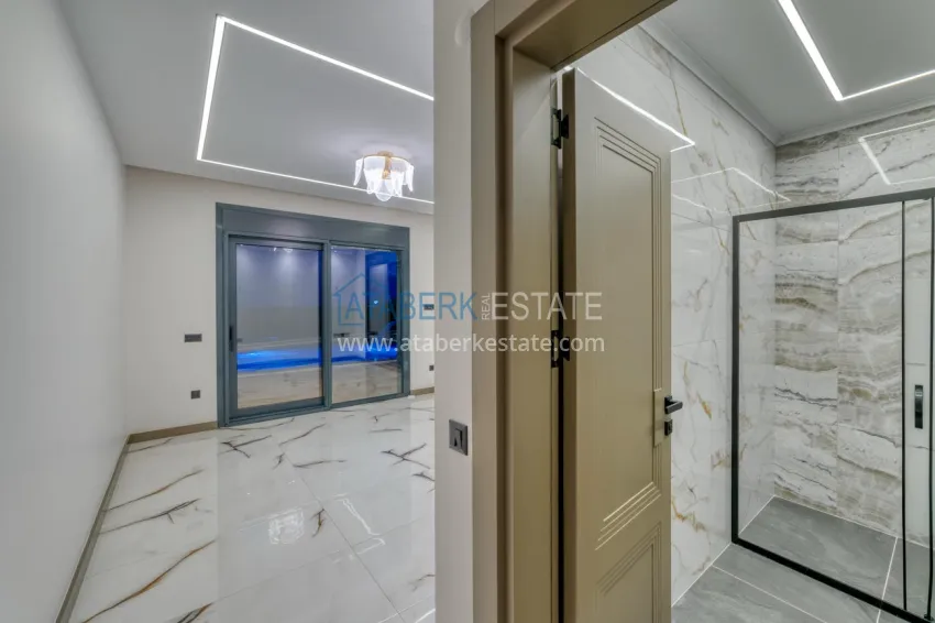 Purchase Luxury villa in Kestel, Alanya — modern design, panoramic views and full comfort 43 